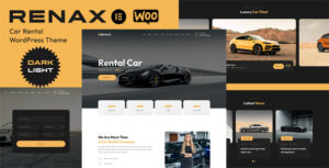 Renax - Chủ đề WordPress cho thuê ô tô