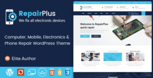 Repair Plus - Chủ đề WordPress Điện tử và Điện thoại