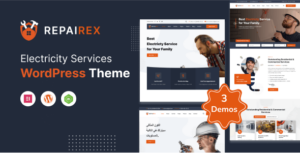 Repairex - Chủ đề WordPress về dịch vụ điện + RTL