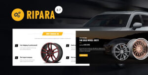 Ripara - Chủ đề WordPress sửa chữa ô tô & ô tô WooC Commerce