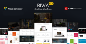 Riwa - Chủ đề WordPress một trang