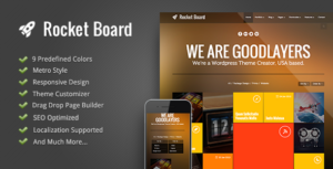 Rocket Board - Chủ đề Metro Wordpress