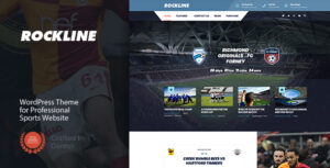 Rockline - Chủ đề WordPress về tin tức thể thao và câu lạc bộ