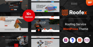 Roofex - Chủ đề lợp mái WordPress