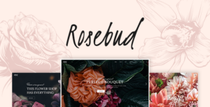 Rosebud - Chủ đề WordPress về cửa hàng hoa và cửa hàng hoa
