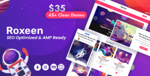 Roxeen | Chủ đề WordPress nhẹ cá nhân