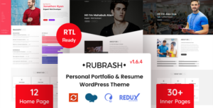 Rubrash - Chủ đề WordPress danh mục đầu tư cá nhân