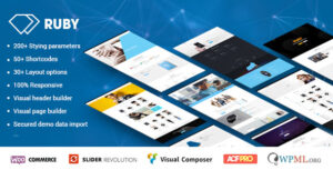 Ruby - Chủ đề WordPress dành cho doanh nghiệp và danh mục đầu tư