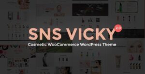 SNS Vicky - Chủ đề WordPress WooC Commerce mỹ phẩm