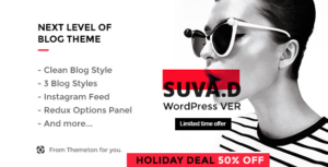 SUVAD - Chủ đề WP Blog cá nhân
