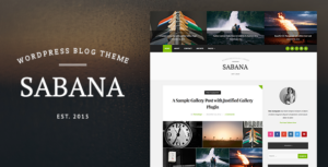 Sabana - Chủ đề blog WordPress sạch sẽ và thanh lịch