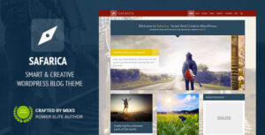 Safarica - Chủ đề blog WordPress thông minh và sáng tạo