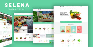 Selena - Chủ đề cửa hàng thực phẩm hữu cơ cho WooC Commerce WordPress