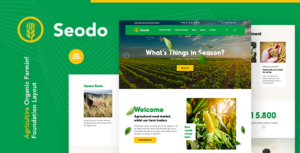 Seodo | Chủ đề WordPress của Tổ chức Nông nghiệp Nông nghiệp