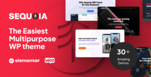 Sequoia | Chủ đề WordPress của trang đích Elementor