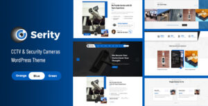 Serity - Chủ đề WordPress về camera an ninh và camera quan sát