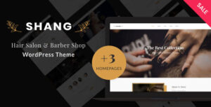 Shang - Chủ đề WordPress của Salon tóc & Tiệm cắt tóc