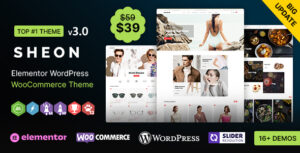 Sheon - Chủ đề WooC Commerce đa năng