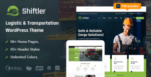 Shiftler – Chủ đề WordPress Vận tải & Hậu cần