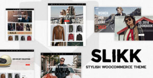 Slikk - Một chủ đề WooC Commerce sành điệu