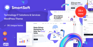 SmartSoft - Công nghệ Giải pháp & Dịch vụ CNTT Theme WordPress