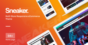 Sneaker - Chủ đề giày cho WooC Commerce WordPress