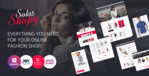 SolosShopy - Chủ đề WooC Commerce của Fashion Shop Elementor