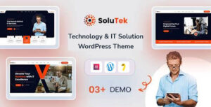 Solutek - Theme WordPress về Công nghệ & Dịch vụ CNTT