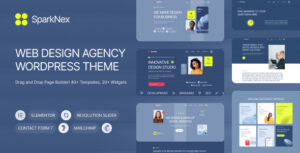 Sparknex - Chủ đề WordPress của Cơ quan thiết kế web sáng tạo