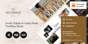 Splendor - Chủ đề WordPress Trang sức & Đồng hồ