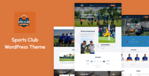 SpoClub - Chủ đề WordPress của câu lạc bộ thể thao
