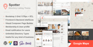 Spotter – Chủ đề WordPress danh sách thư mục phổ quát