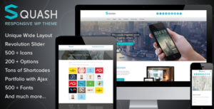 Squash - Chủ đề WordPress danh mục đầu tư sáng tạo