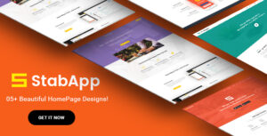 StabApp - Chủ đề WordPress giới thiệu ứng dụng di động