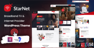 StarNet - Chủ đề WordPress của nhà cung cấp Internet