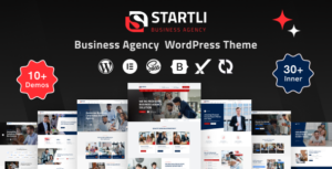 Startli - Chủ đề WordPress tư vấn kinh doanh Elementor + RTL