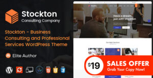 Stockton - Chủ đề WordPress tư vấn tài chính và kinh doanh