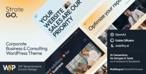 Stratego - Chủ đề WordPress tư vấn và kinh doanh doanh nghiệp