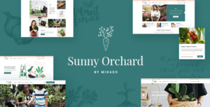 SunnyOrchard - Chủ đề cảnh quan và làm vườn