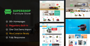 Supershop - Chủ đề WordPress mua sắm WooC Commerce đáp ứng (Sẵn sàng hơn 6 bố cục trang chủ)