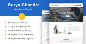 Surya Chandra - Chủ đề WordPress đa mục đích đáp ứng