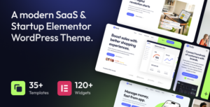 Suzly - Chủ đề WordPress SaaS & Startup Elementor
