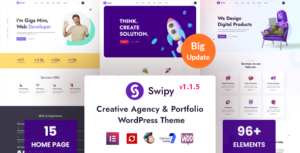Swipy - Chủ đề WordPress của Cơ quan Sáng tạo