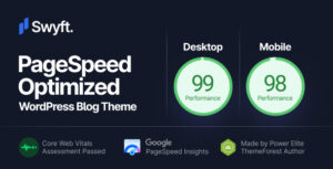 Swyft - Chủ đề blog WordPress được tối ưu hóa tốc độ trang