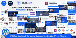 Techbiz - Giải pháp CNTT & Dịch vụ tư vấn kinh doanh Theme WordPress