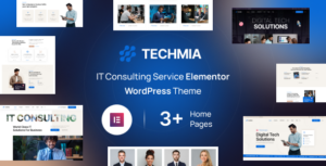 Techmia - Chủ đề WordPress Dịch vụ Tư vấn CNTT Elementor