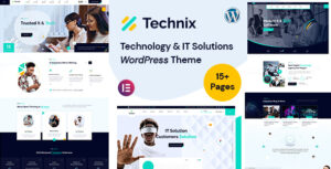Technix - Chủ đề WordPress Giải pháp Công nghệ & CNTT