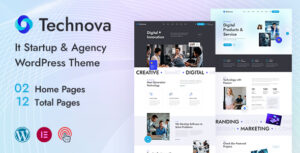 Technova - Chủ đề WordPress dành cho đại lý và khởi nghiệp CNTT