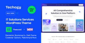 Techogy - Dịch vụ CNTT và Công nghệ WordPress Theme
