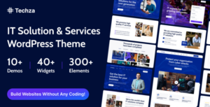Techza - Chủ đề WordPress dịch vụ CNTT